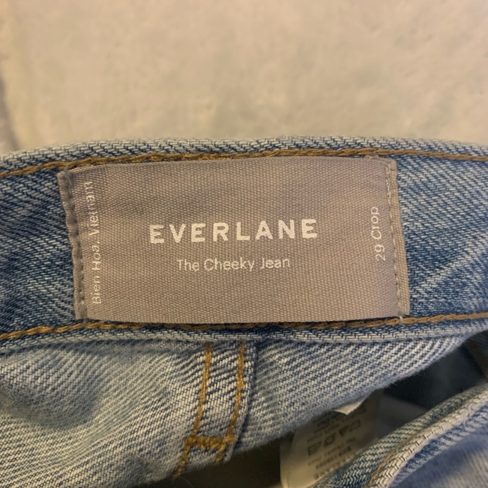 Everlane Cheeky 29 Crop - Light Wash - Used